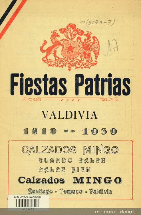 Fiestas Patrias: Valdivia, 1810-1939