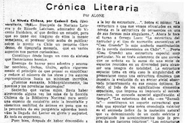 Crónica literaria