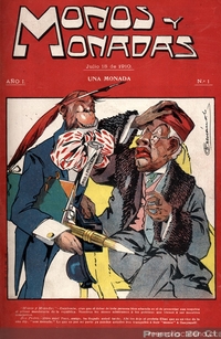 Monos y monadas : nº 1, 18 de julio de 1910