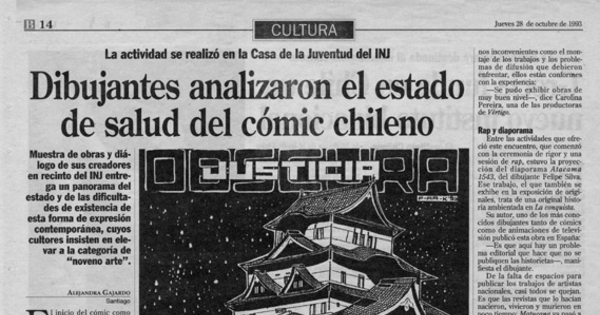 Dibujantes analizaron el estado de salud del cómic chileno