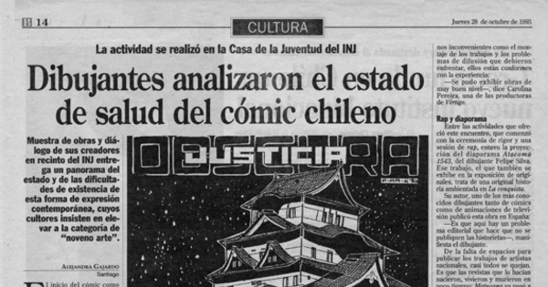 Dibujantes analizaron el estado de salud del cómic chileno