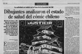 Dibujantes analizaron el estado de salud del cómic chileno