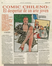 Comic chileno : el despestar de un arte joven