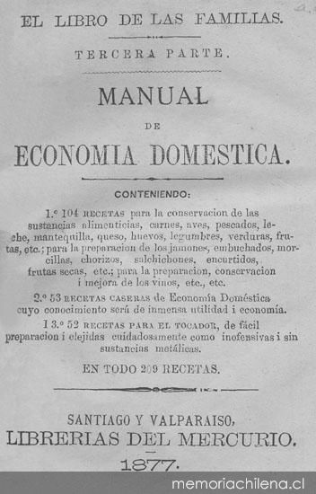 Manual de economía doméstica