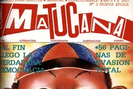 Matucana : (Nueva Época) : nº 3, 1990