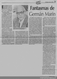 Fantasmas de Germán Marín