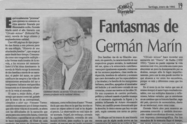 Fantasmas de Germán Marín