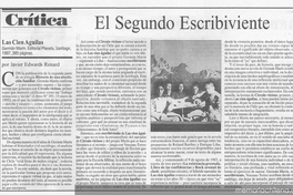 El segundo escribiviente