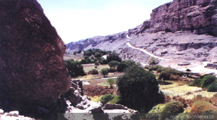 Vista del Valle de Lasana