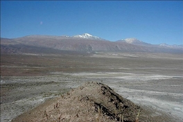 Pucara de Topaín, Río Salado