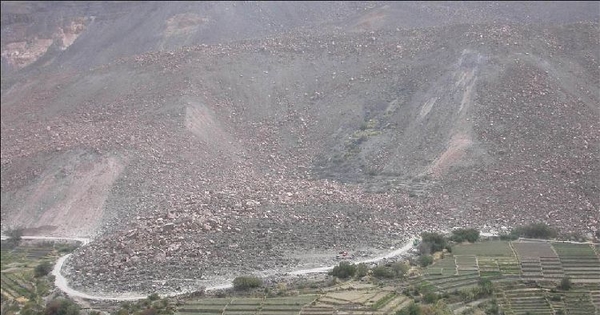 Vista general, Aldea de Camiña