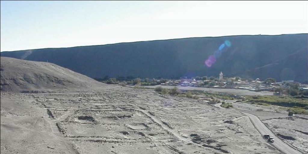 Vista general de Tarapacá Viejo, Quebrada de Tarapacá