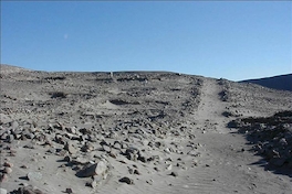 Camino principal de Tarapacá Viejo