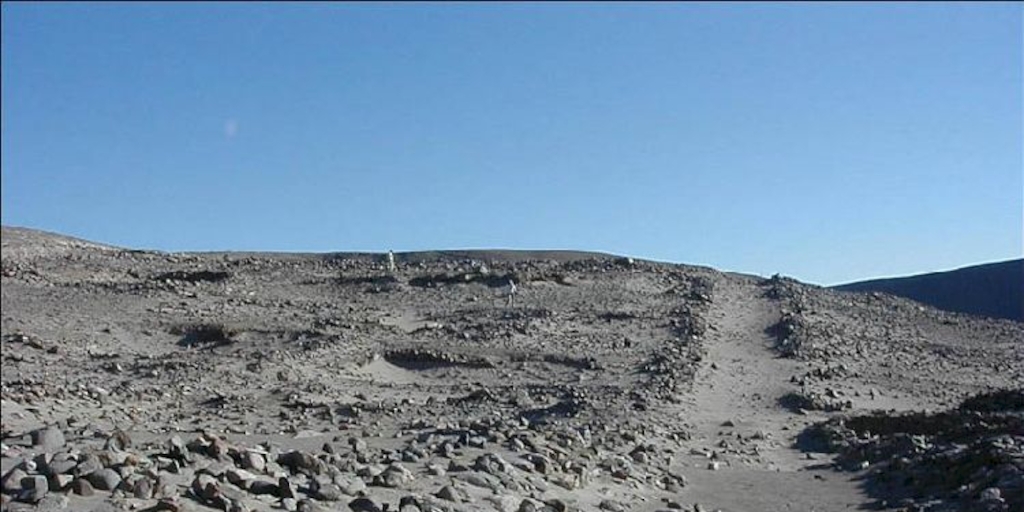 Camino principal de Tarapacá Viejo