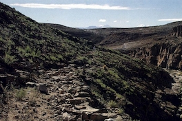 Camino Inca que conduce a Cerro Verde, Caspana