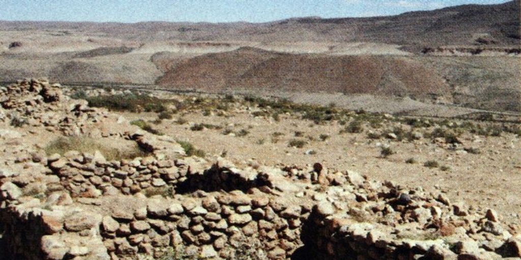 Vista parcial del Tambo Zapahuira