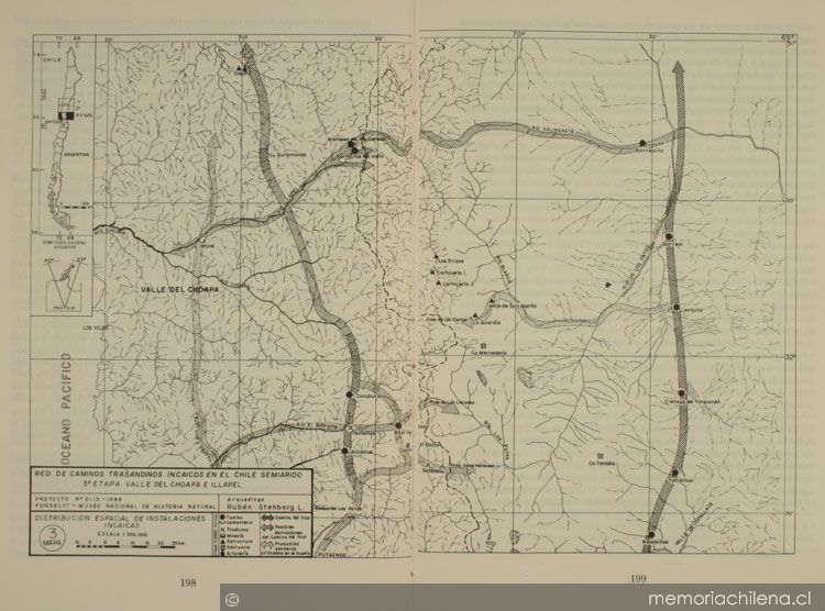 Red de caminos trasandinos incaicos en el Chile semiárido. Valles de Illapel a Choapa