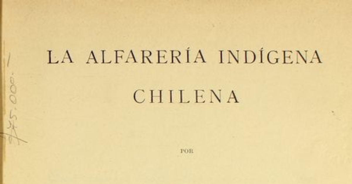 La alfarería indígena chilena