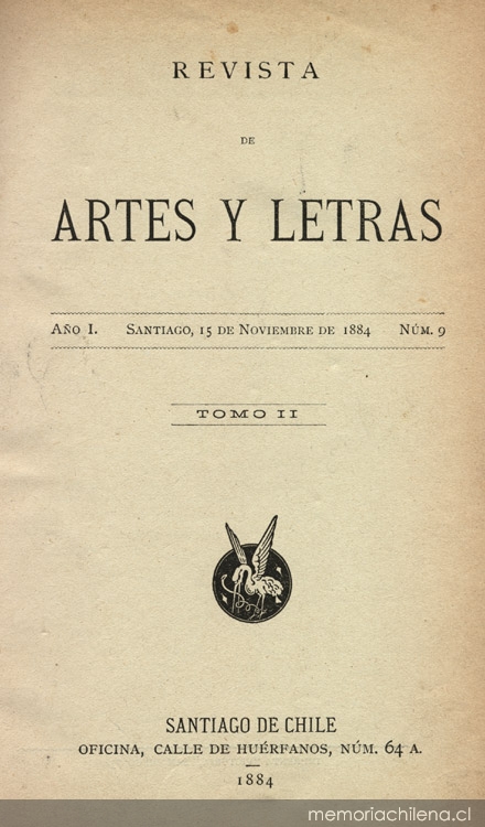 El arte nacional i su estadística ante la esposición de 1884