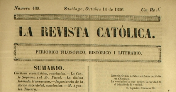 Cuestión eclesiástica: conclusión