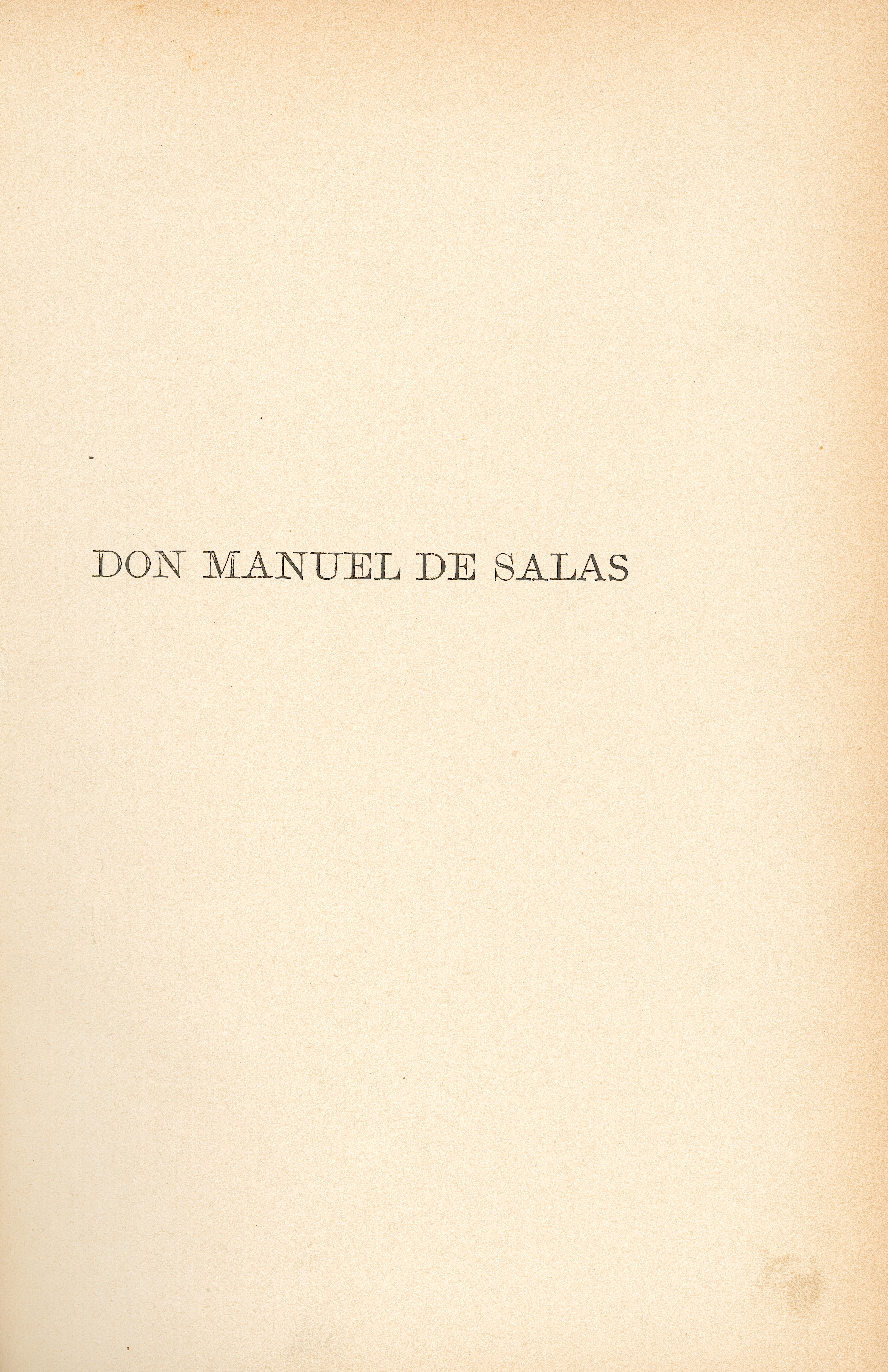 Don Manuel de Salas