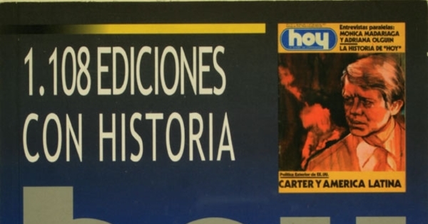 Revista Hoy: 1.108 ediciones con historia