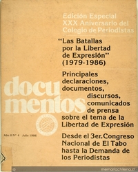 Las Batallas por la libertad de expresión (1979-1986)