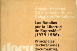 Las Batallas por la libertad de expresión (1979-1986)