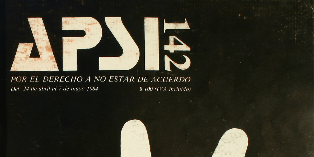APSI: n° 142, 24 de abril a 7 de mayo de 1984