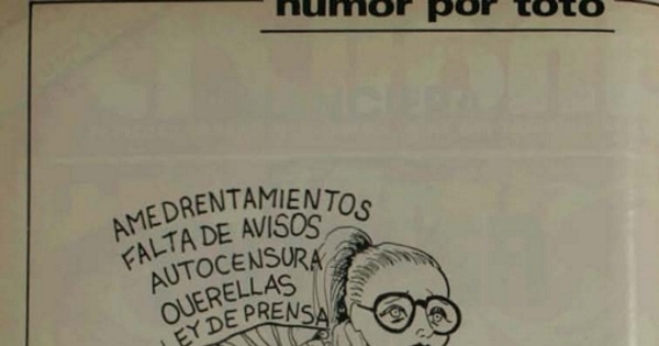 Caricatura en Análisis, 1982