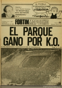 Fortín Mapocho: n° 337, 25 de noviembre de 1985