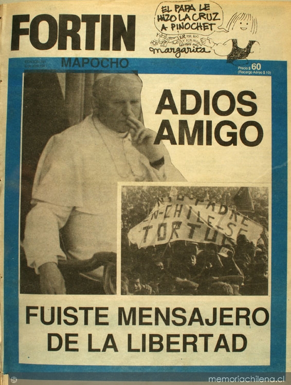 Fortín Mapocho, 1987