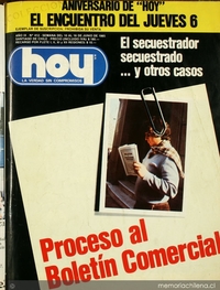 Hoy: n° 412, 10-16 de junio de 1985