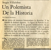 Un polemista de la historia