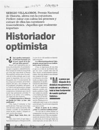 Historiador optimista