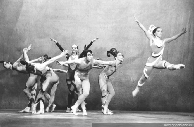 "Sociedad de Pájaros", Ballet Juventud, Ministerio de Educación, 1969