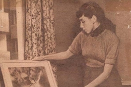 Malucha Solari en la época de El Umbral del Sueño, 1951