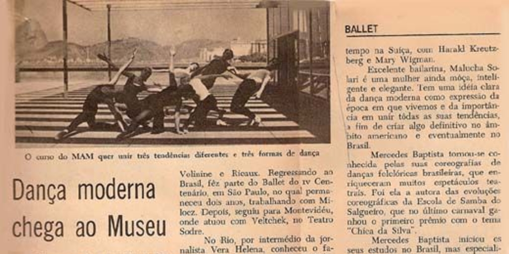 Danza moderna chega ao Museu