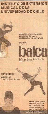 BALCA : Ballet de Cámara del Instituto de Extensión Musical