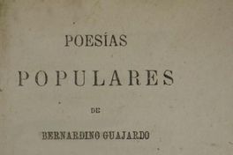 Poesías populares