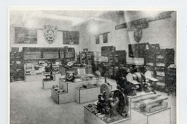 Muestra de la Escuela de Artes y Oficios en la Exposición Industrial de Valparaíso, 1934