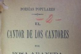 El cantor de los cantores