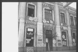 Edificio del diario "La Mañana" de Talca en toma, 1971