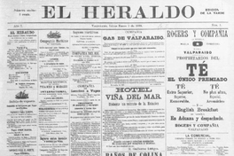 El Heraldo : año 1, n° 1, lunes 2 de enero de 1888