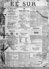 El Sur : año 3, n° 839, 20 de agosto de 1885