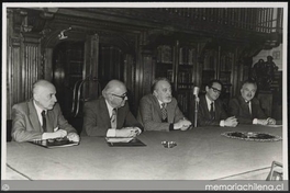 Conferencia de la Colonia Israelita en Chile, delegado de Israel y colectividades, 1982