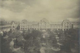 Vista de la Plaza de Armas hacia el sur, ca. 1900