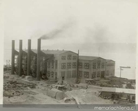 Planta electrógena del puerto de embarque de cobre, ca. 1925