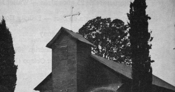 Iglesia El Redentor, Misión Anglicana, Maquehue, Temuco, 1964