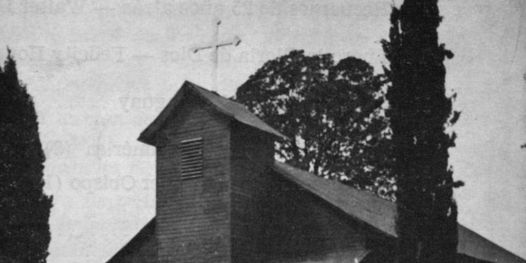 Iglesia El Redentor, Misión Anglicana, Maquehue, Temuco, 1964